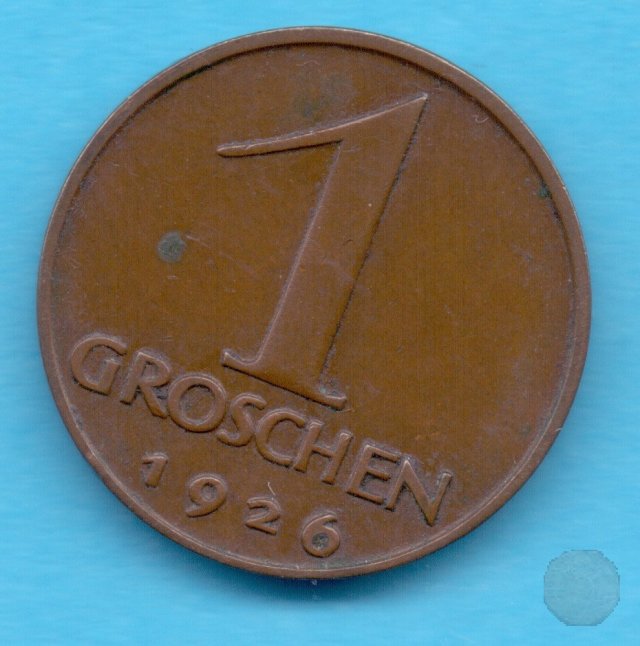 1 GROSCHEN 1926 (Vienna)