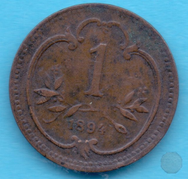 1 HELLER 1894 (Vienna)