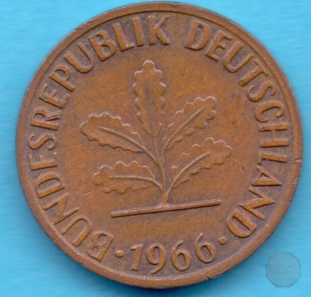 1 PFENNIG 1966 (Stuttgart)