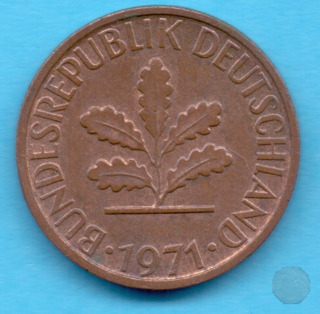 1 PFENNIG 1971 (Karlsruhe)