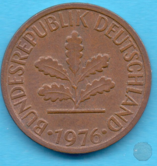 1 PFENNIG 1976 (Stuttgart)