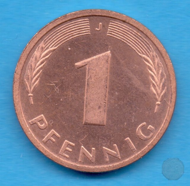 - 1 PFENNIG 1989 (Hamburg)