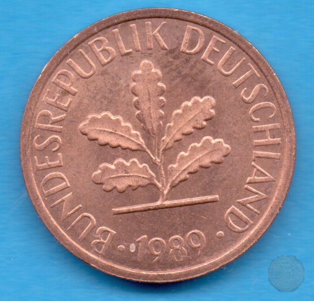 - 1 PFENNIG 1989 (Hamburg)