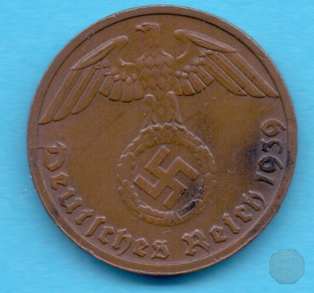 1 REICHSPFENNIG 1939 (Munich)