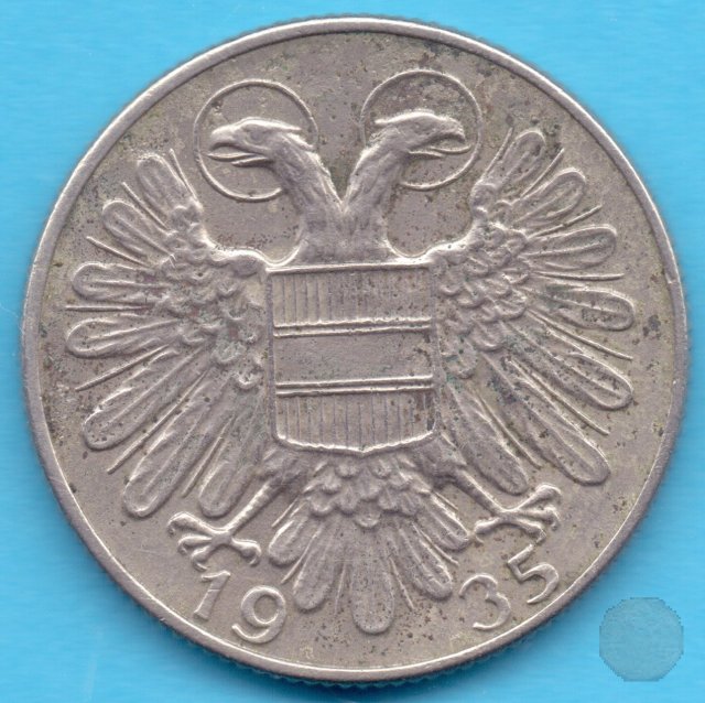 1 SCHILLING 1935 (Vienna)