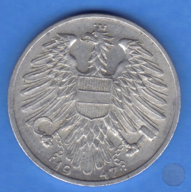 1 SCHILLING 1947 (Vienna)