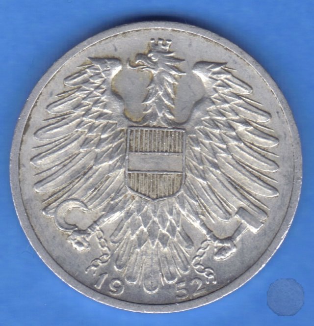 1 SCHILLING 1952 (Vienna)