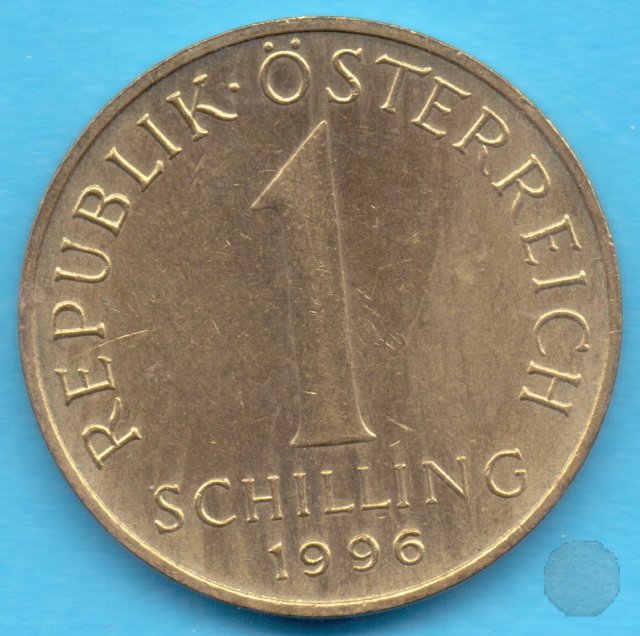 1 SCHILLING 1996 (Vienna)