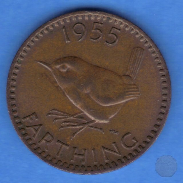 1 farthing 1955 (Londra)