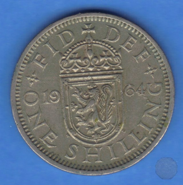 1 shilling II tipo 1964 (Londra)