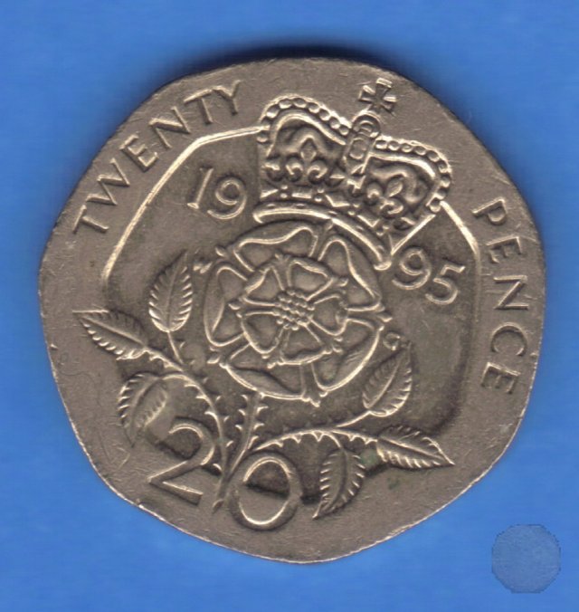 20 pence II tipo 1995 (Londra)