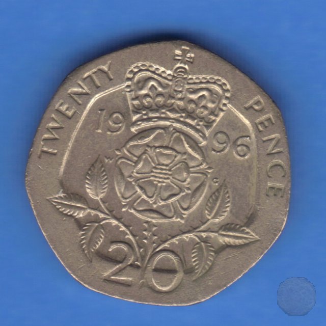 20 pence II tipo 1996 (Londra)