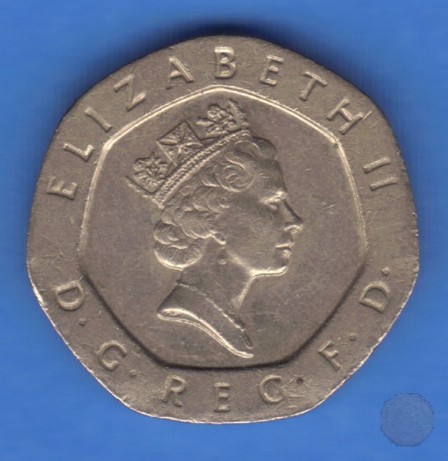 20 pence II tipo 1996 (Londra)