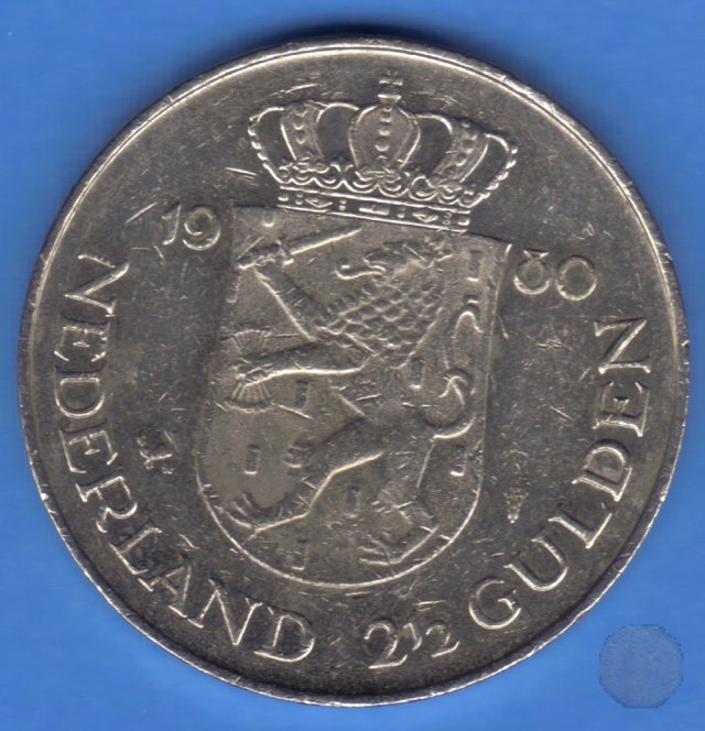 2-1/2 GULDEN 1980 (Utrecht)