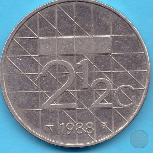 2-1/2 GULDEN 1988 (Utrecht)