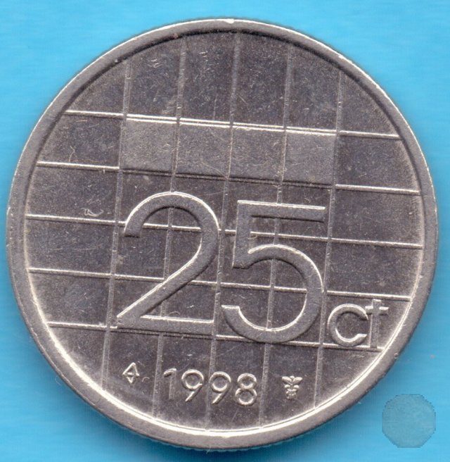 25 CENTS 1998 (Utrecht)