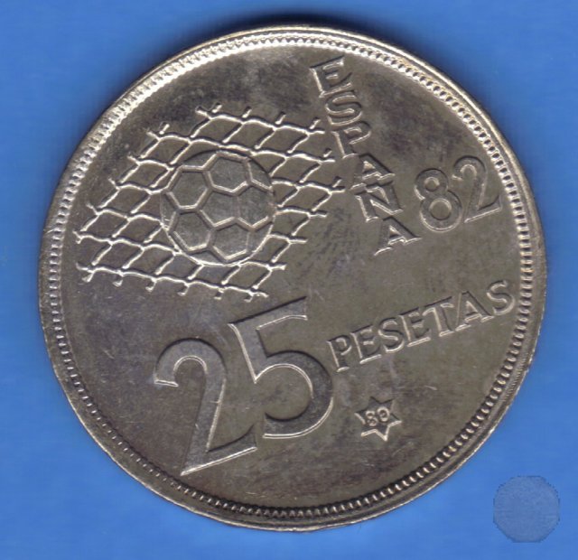 25 PESETAS 82 1980 (Madrid)