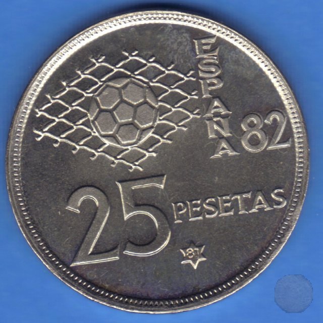 25 PESETAS 82 1980 (Madrid)