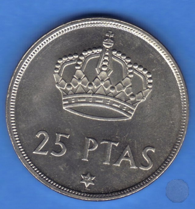 25 PESETAS 1975 (Madrid)