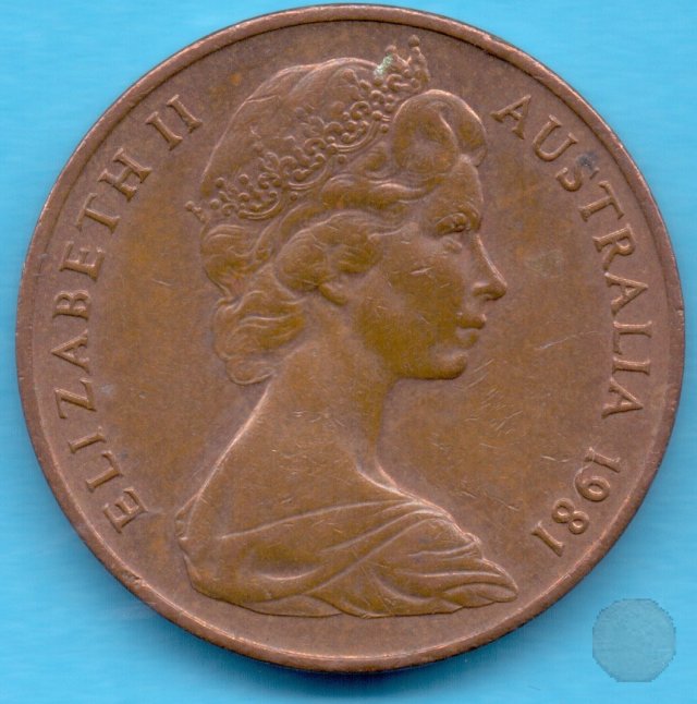 2 CENTS I tipo 1981 (Sydney)