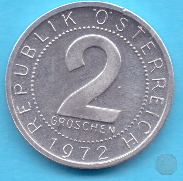 2 GROSCHEN 1972 (Vienna)