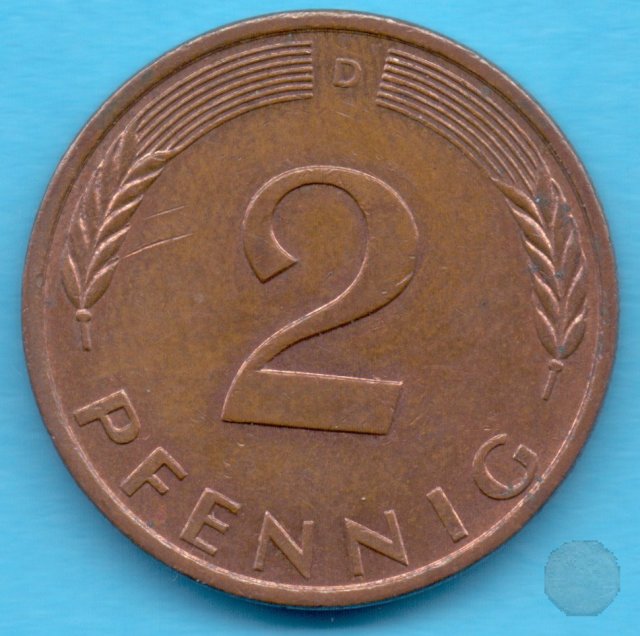 -2 PFENNIG 1995 (Munich)