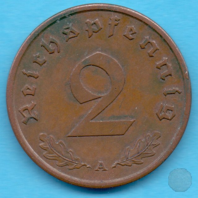 2 REICHSPFENNIG 1939 (Berlin)