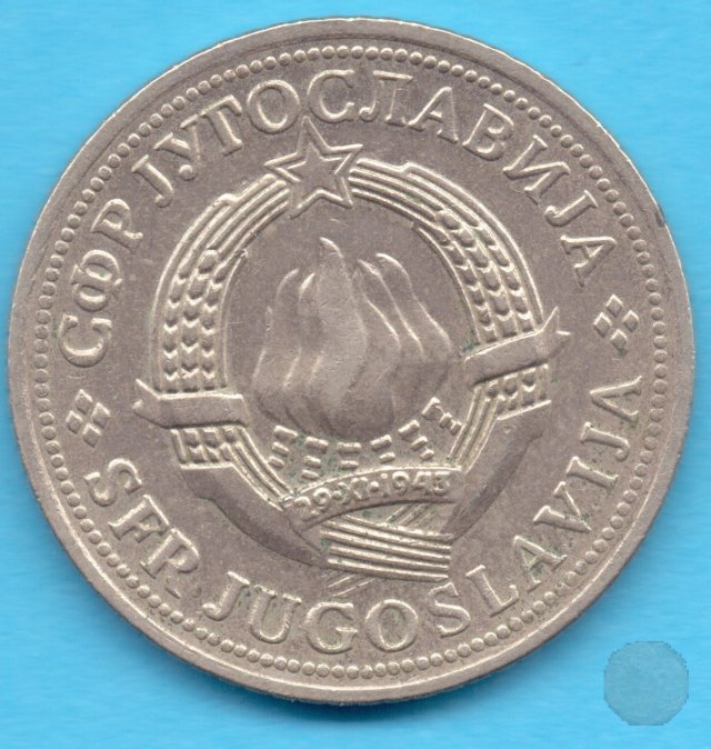 2 dinara III tipo 1971 (Belgrad)