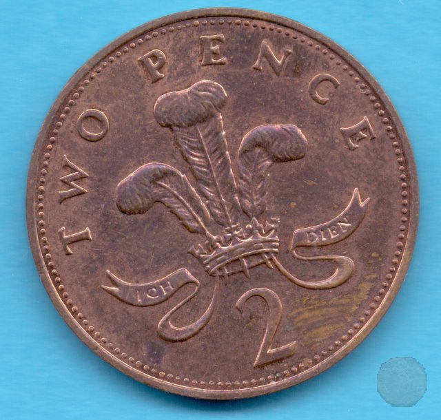 2 pence 1986 (Londra)