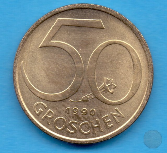 50 GROSCHEN 1990 (Vienna)