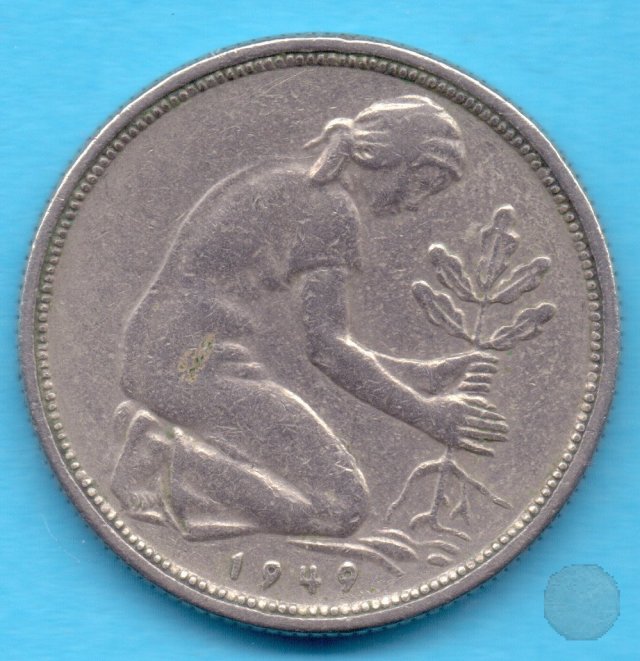 50 PFENNIG 1949 (Stuttgart)