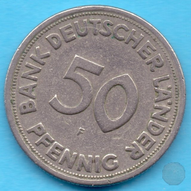 50 PFENNIG 1949 (Stuttgart)