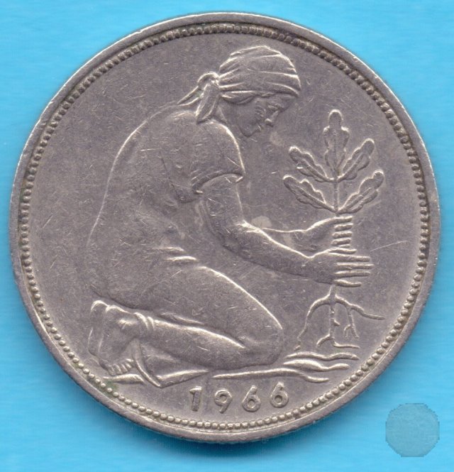 50 PFENNIG 1966 (Munich)