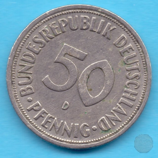 50 PFENNIG 1966 (Munich)