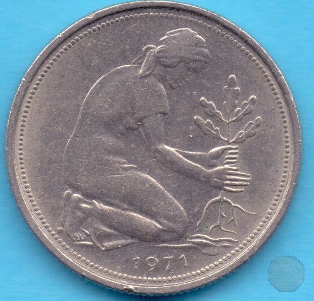 50 PFENNIG 1971 (Munich)