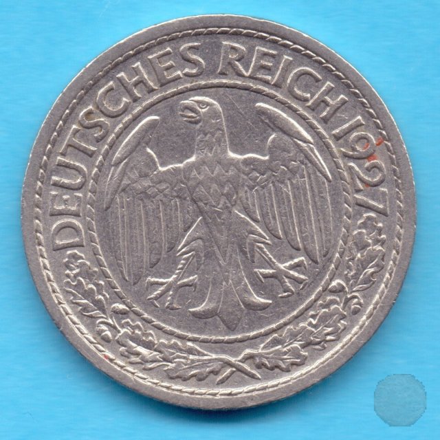 50 REICHSPFENNIG 1927 (Berlin)