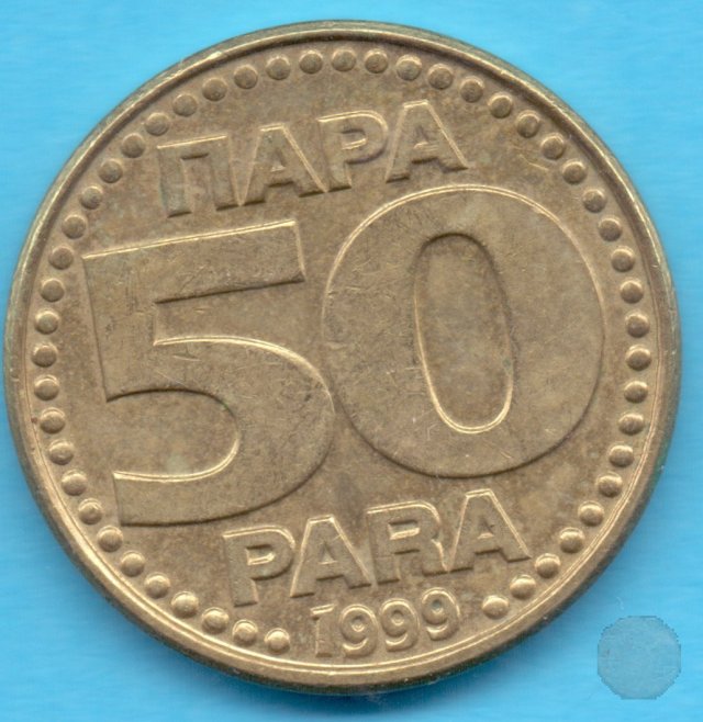 50 para III tipo 1999 (Belgrad)