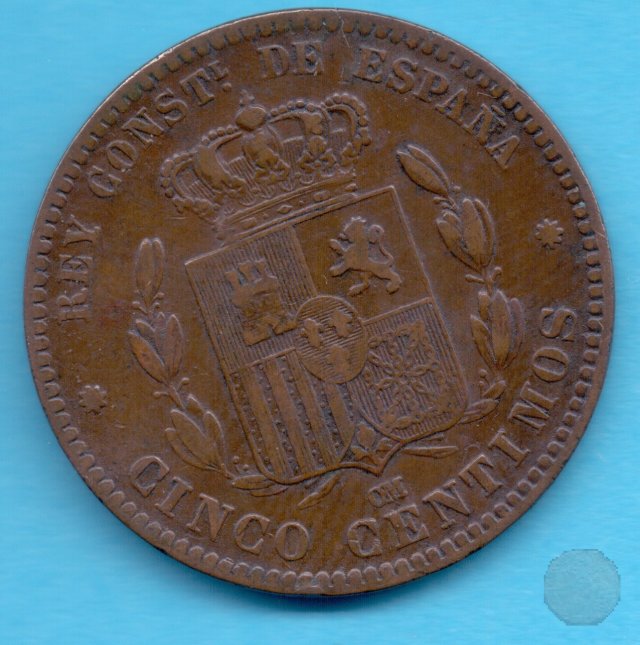 5 CENTIMOS 1878 (Barcelona)