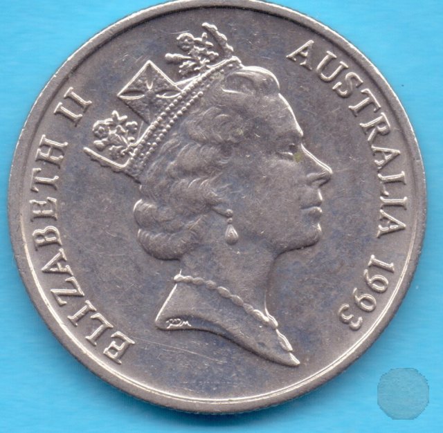 5 CENTS II tipo 1993 (Sydney)