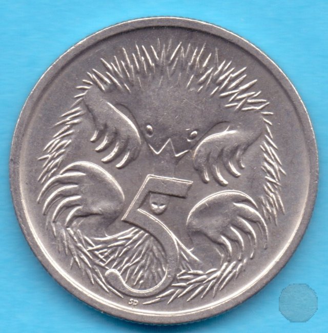 5 CENTS II tipo 1993 (Sydney)