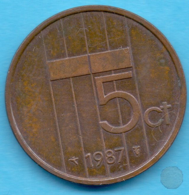5 CENTS 1987 (Utrecht)