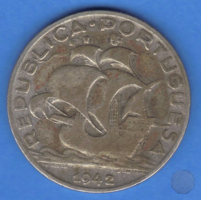 5 ESCUDOS 1942 (Lisbon)