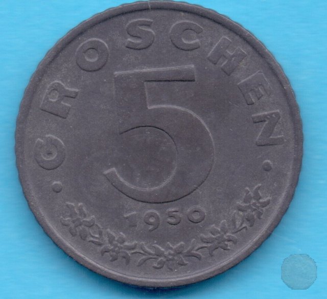 5 GROSCHEN 1950 (Vienna)