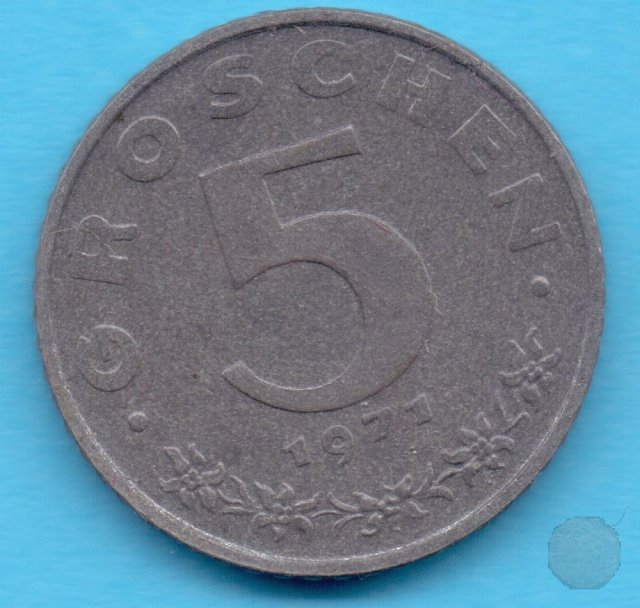 5 GROSCHEN 1971 (Vienna)