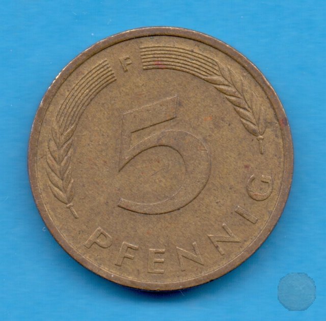 5 PFENNIG 1976 (Stuttgart)