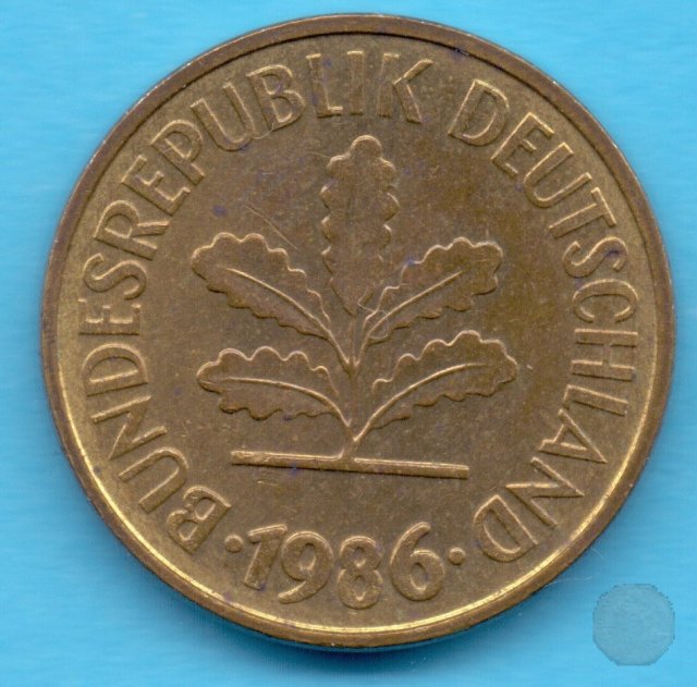 5 PFENNIG 1986 (Munich)