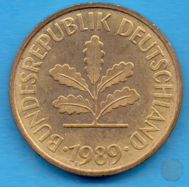 - 5 PFENNIG 1989 (Hamburg)