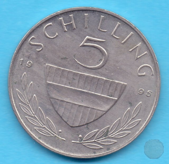 5 SCHILLING 1995 (Vienna)