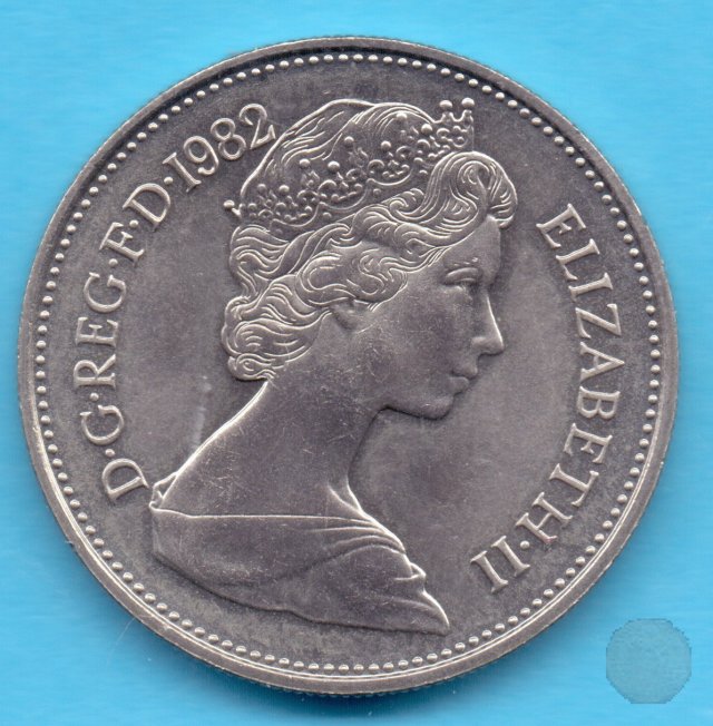 5 pence 1982 (Londra)