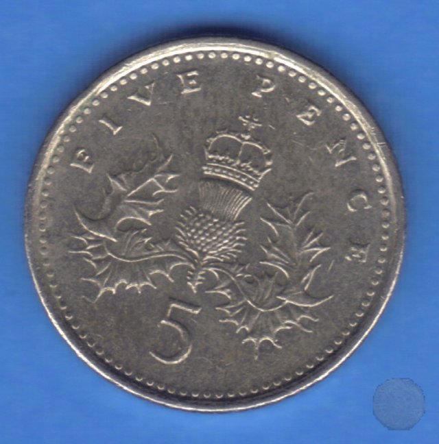 5 pence 1995 (Londra)